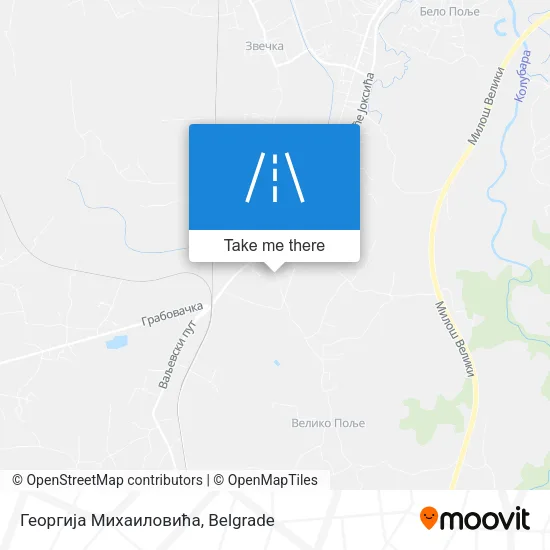 Георгија Михаиловића map