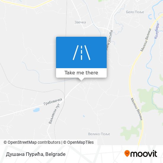 Душана Пурића map