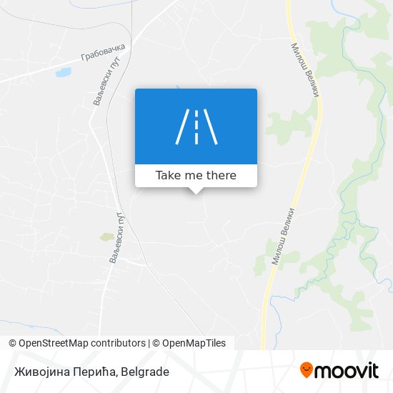 Живојина Перића map