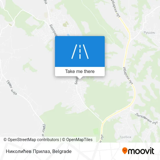 Николићев Прилаз map