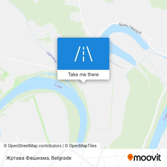 Жртава Фашизма map