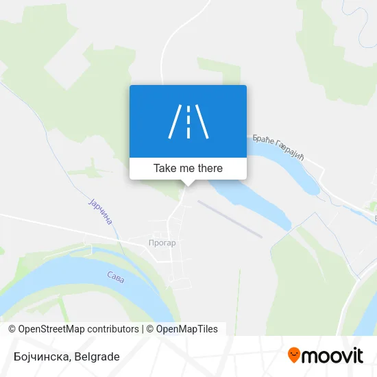 Бојчинска map