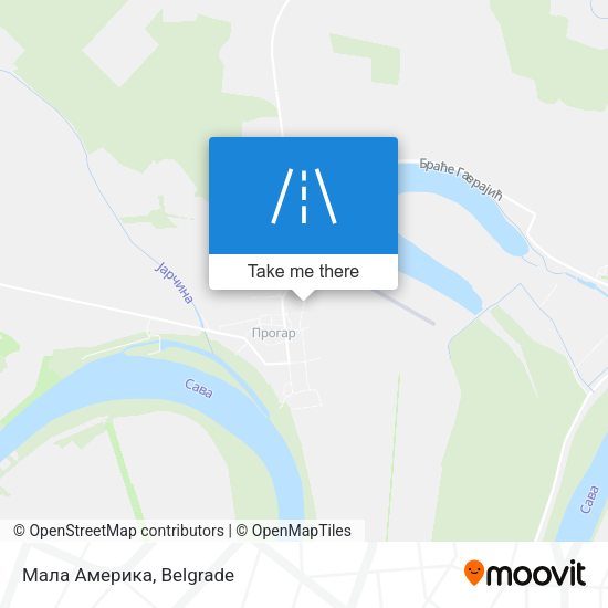 Мала Америка map