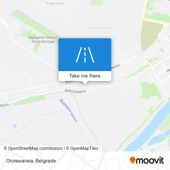 Опленачка map