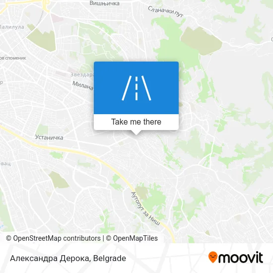 Александра Дерока map