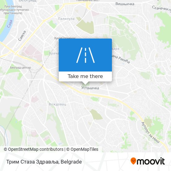 Трим Стаза Здравља map