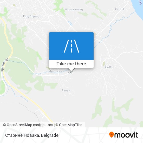 Старине Новака map