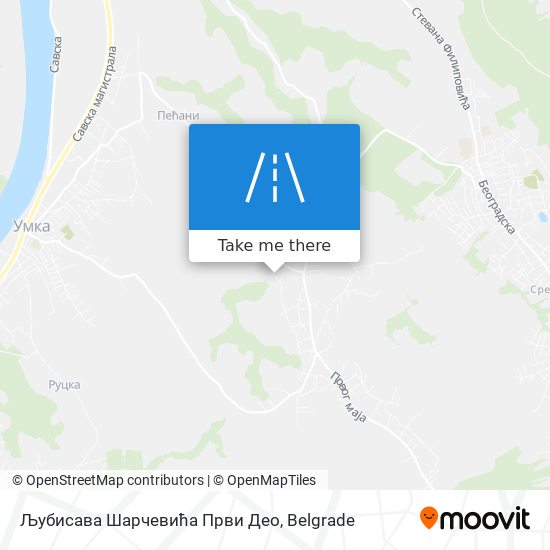 Љубисава Шарчевића Први Део map