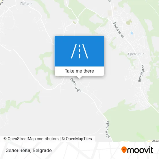 Зеленчева map