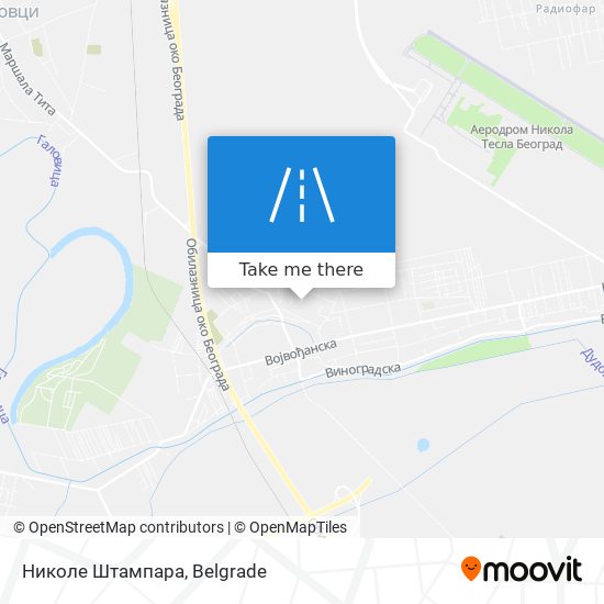 Николе Штампара map