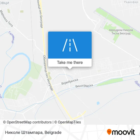Николе Штампара map