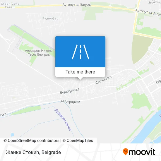 Жанке Стокић map