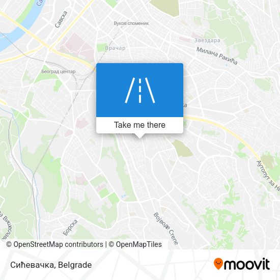 Сићевачка map