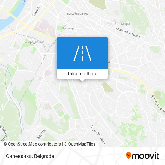 Сићевачка map