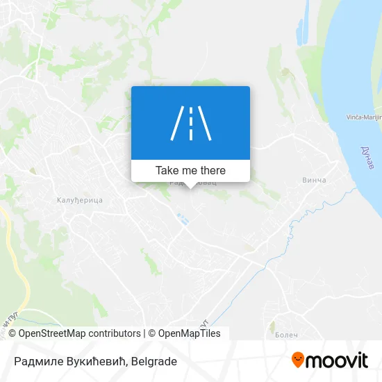 Радмиле Вукићевић map