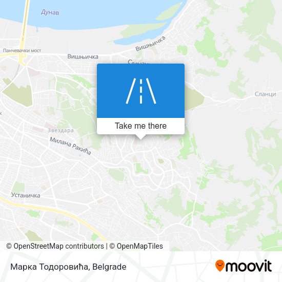 Марка Тодоровића map