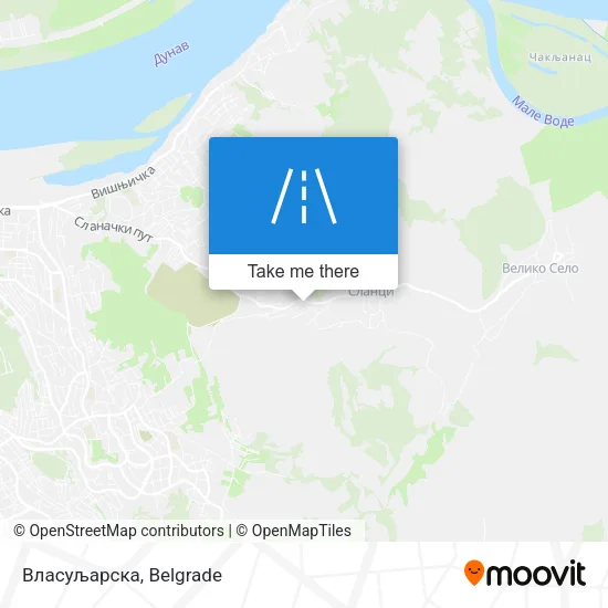Власуљарска map