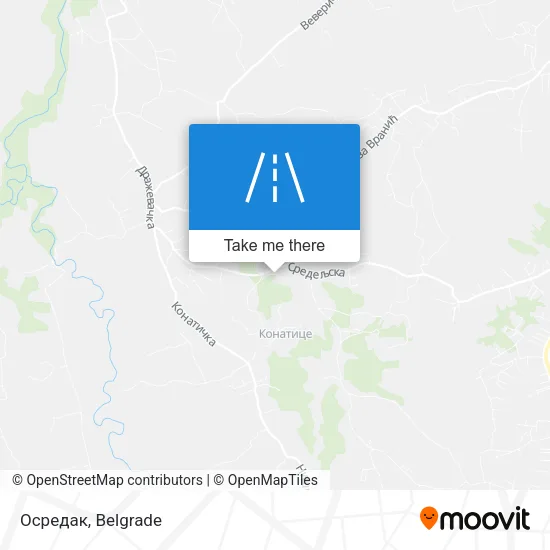 Осредак map