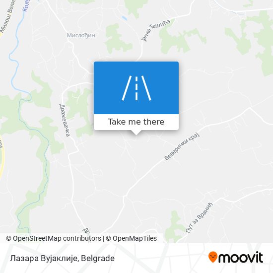 Лазара Вујаклије map