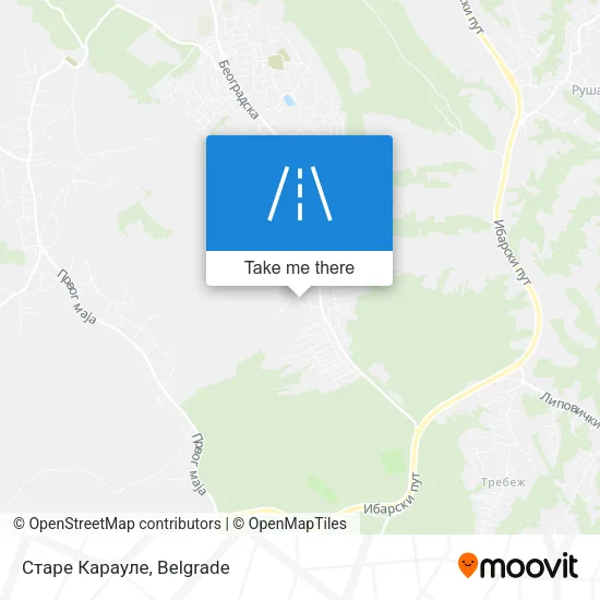 Старе Карауле map