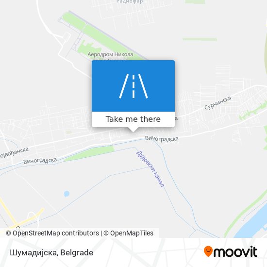 Шумадијска map