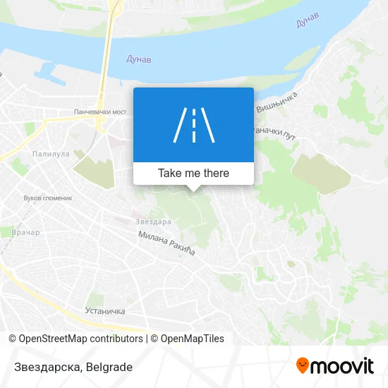 Звездарска map