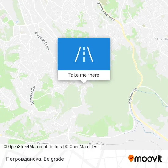 Петровданска map