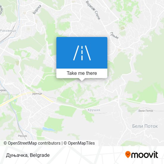 Дуњачка map