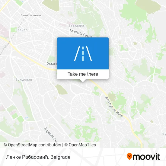 Ленке Рабасовић map