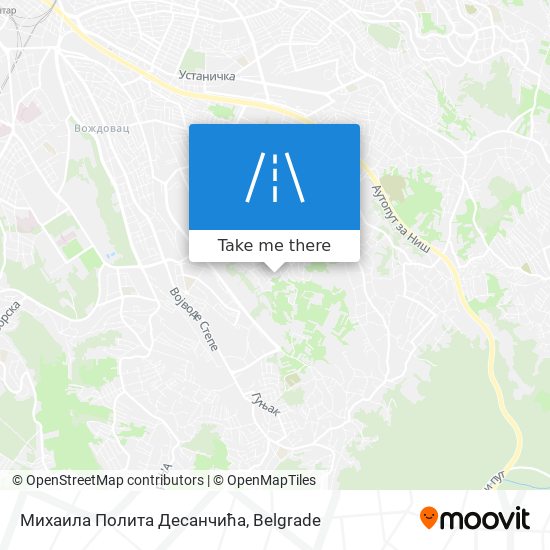 Михаила Полита Десанчића map