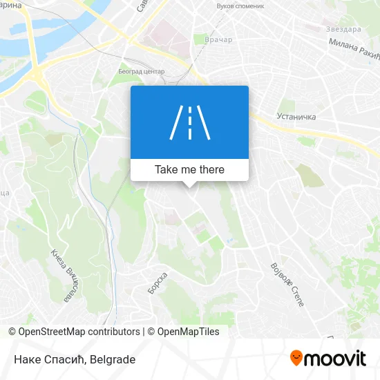 Наке Спасић map