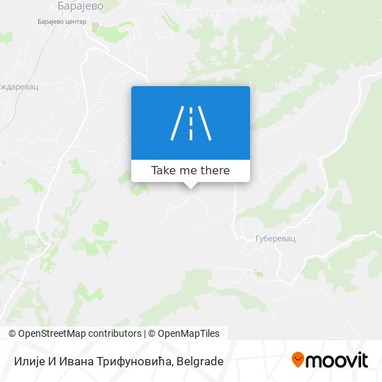 Илије И Ивана Трифуновића map