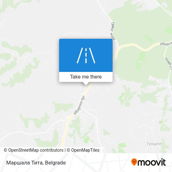 Маршала Тита map