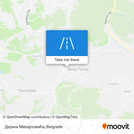 Дејана Михајловића map