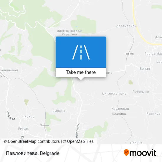 Павловићева map