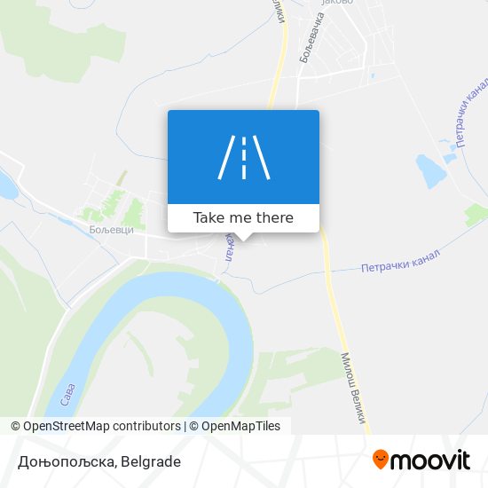 Доњопољска map