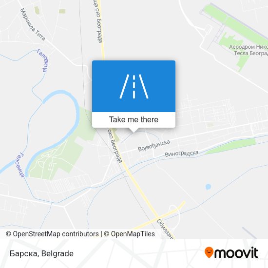 Барска map