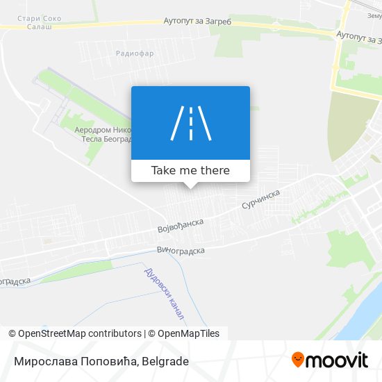 Мирослава Поповића map