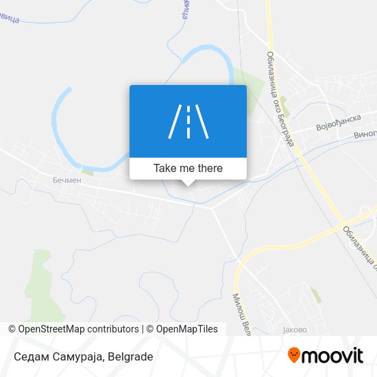 Седам Самураја map