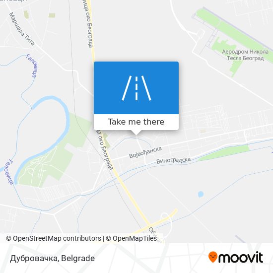 Дубровачка map