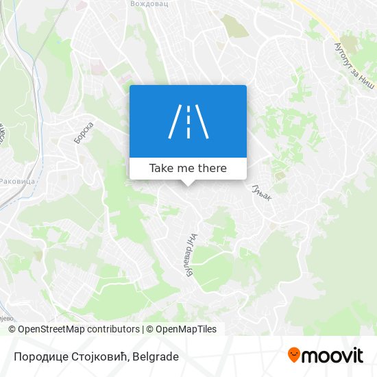 Породице Стојковић map