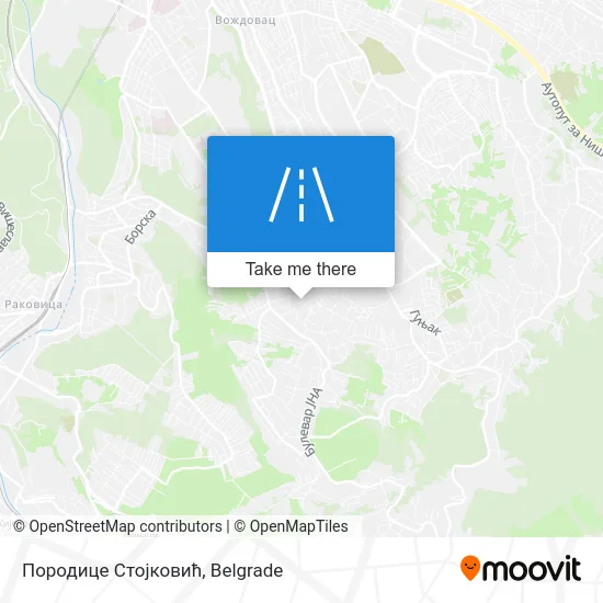 Породице Стојковић map