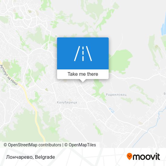Лончарево map