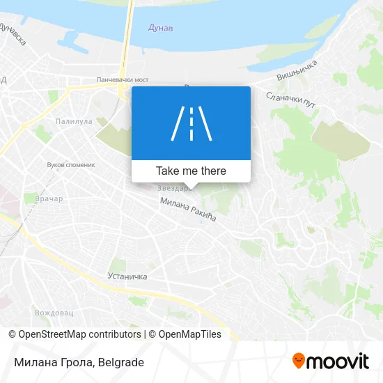 Милана Грола map