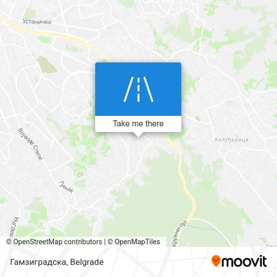 Гамзиградска map
