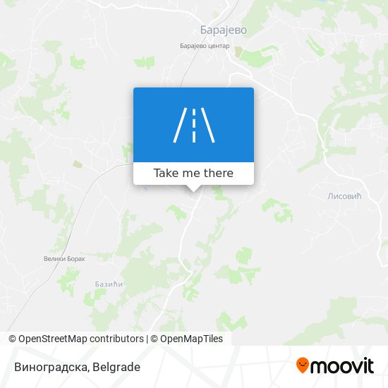 Виноградска map