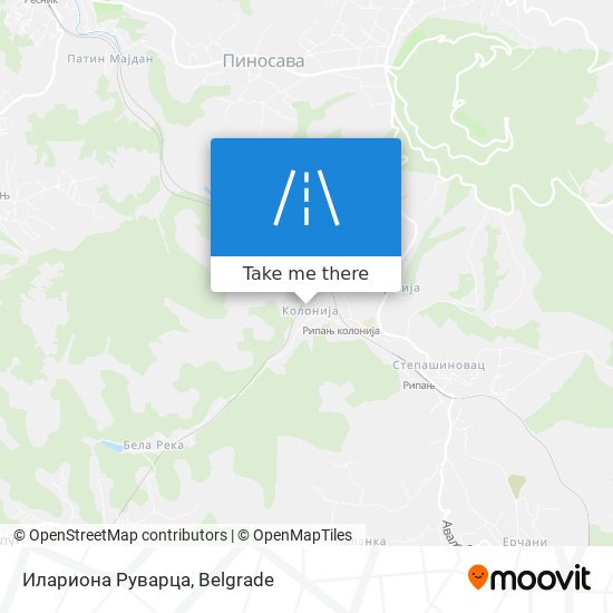 Илариона Руварца map