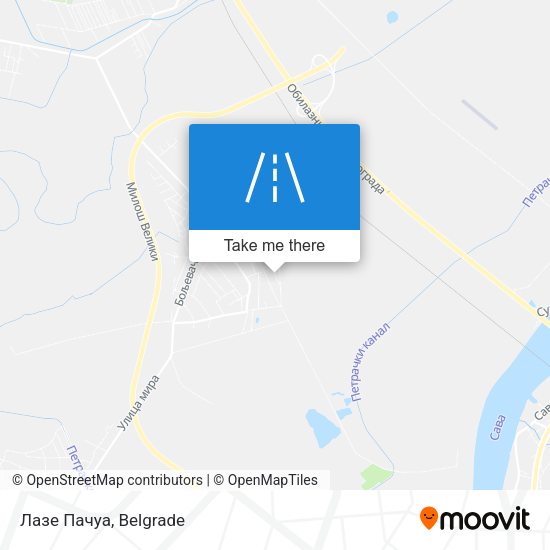 Лазе Пачуа map