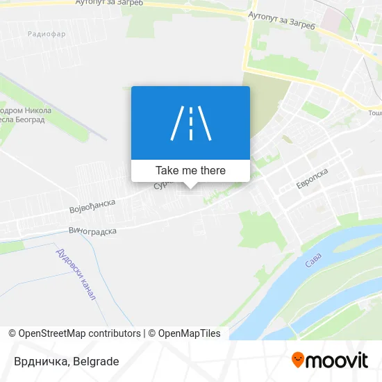 Врдничка map