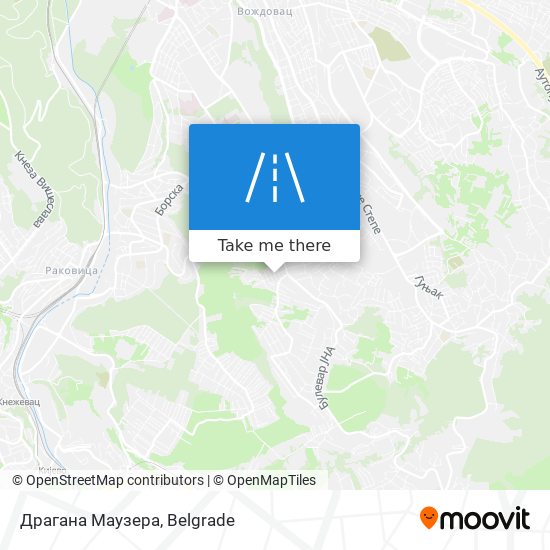 Драгана Маузера map